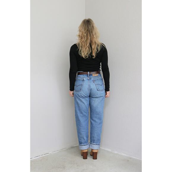 1980's Vintage Levi's Canadian Made 505 Jeans Women's LG XL 35" Waist Men's MD - Picture 7 of 10
